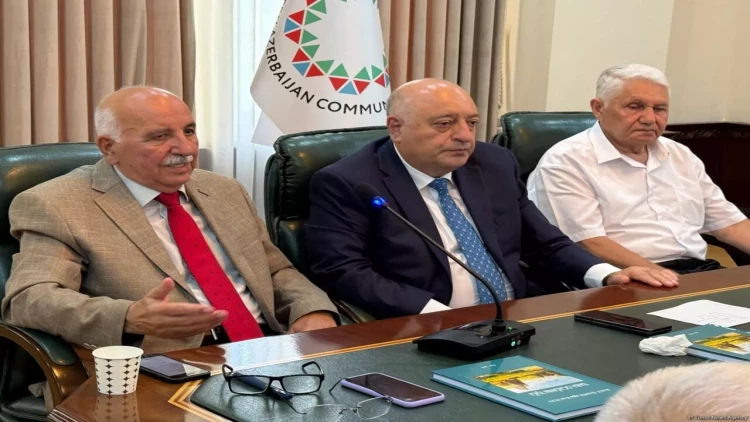 Rauf Hacıyevin Əbdülmənaf Hacıyev haqqında yazdığı “Baba ocağının işığı” kitabının təqdimat mərasimi keçirilib - FOTO