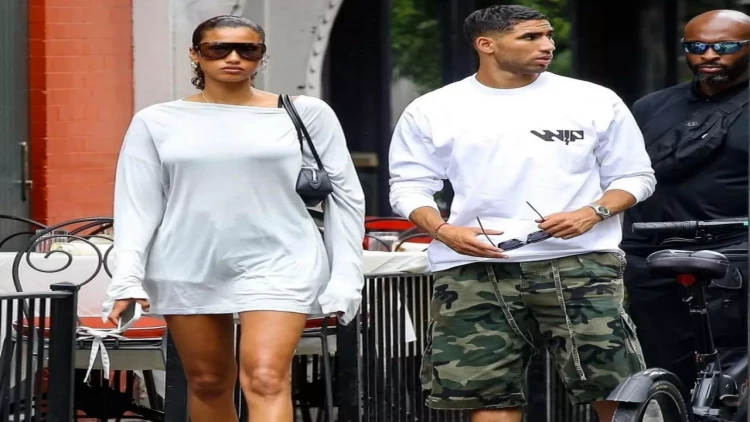 Əşrəf Hakimi bu top modellə eşq yaşayır - FOTOlar