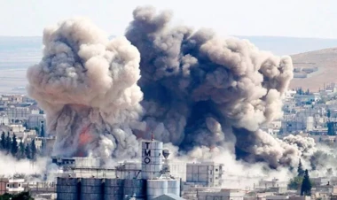 Tehranda güclü partlayış - FOTO