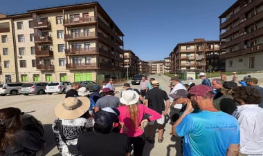 Xarici səyyahlar Cəbrayılda - FOTO