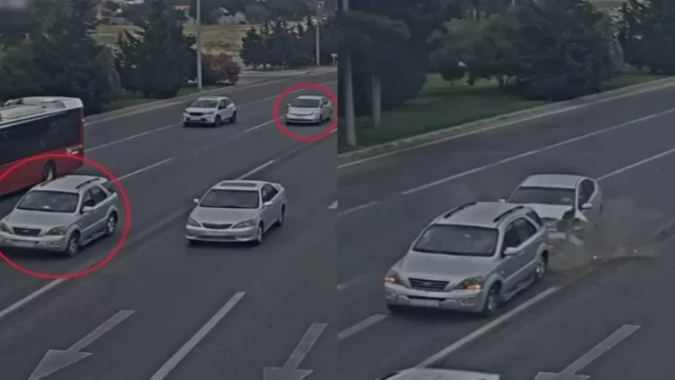 Nasaz maşın qəzaya səbəb oldu - ANBAAN VİDEO