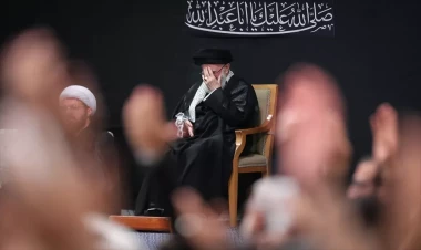 Xamenei müharibədən sonra ilk dəfə ÜZƏ ÇIXDI - FOTOlar