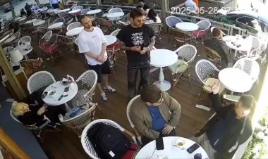 Rusiyalı məşhur futbolçu restoranda müştəriləri döydü - VİDEO - FOTO