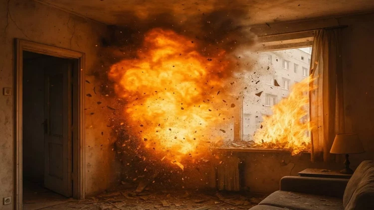 Gəncədə partlayış - xəsarət alan var