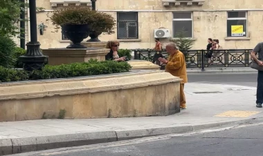 Bakıda küçələrdə 