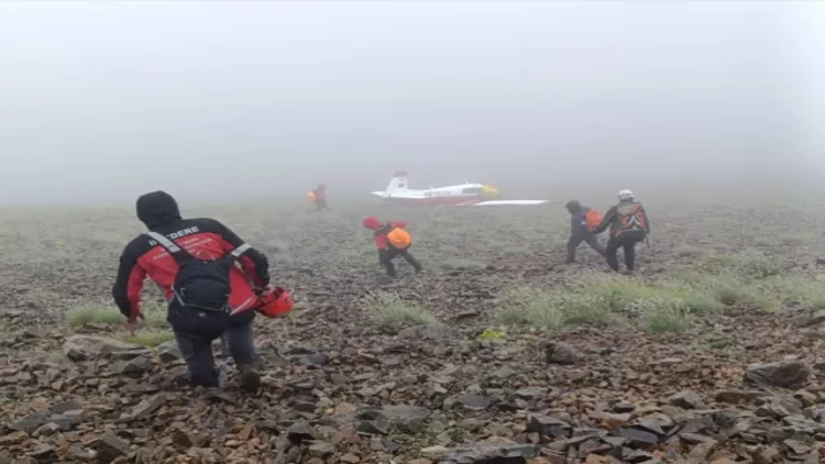 Həmin təyyarənin qalıqları tapıldı - Pilot həlak olub - FOTO