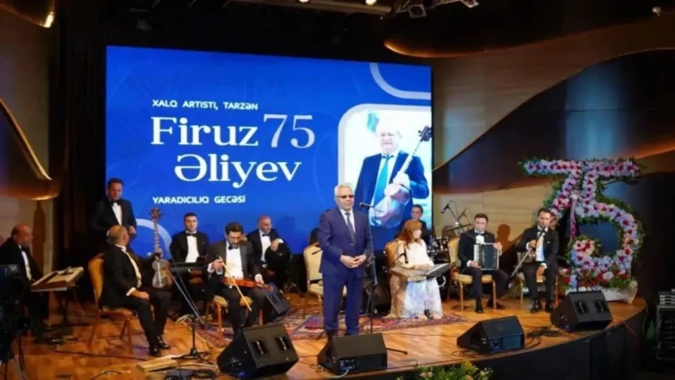 Xalq artisti, tarzən Firuz Əliyevin 75 illik yubileyi qeyd edilib - FOTO