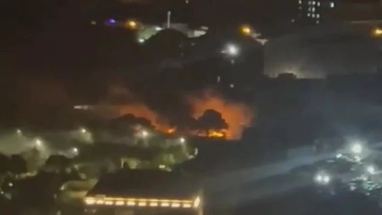 Kinostudiyanın ərazisində baş verən partlayışla bağlı cinayət işi başlanıldı