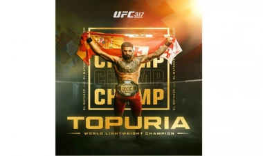 İliya Topuriya yüngül çəkidə UFC çempionu oldu