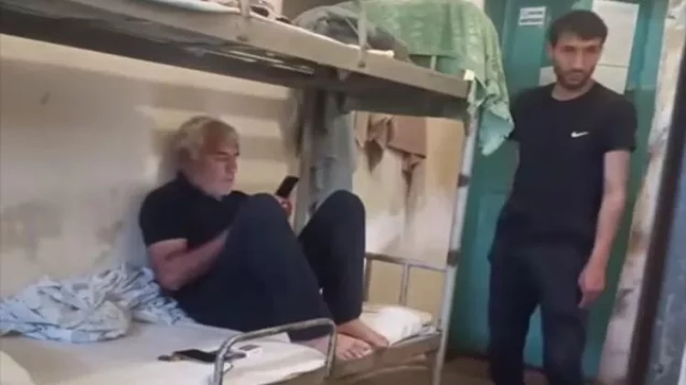 Rusiyada saxlanılan azərbaycanlıların həbsxanadan görüntüləri - VİDEO