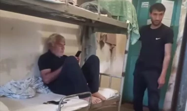 Rusiyada saxlanılan azərbaycanlıların həbsxanadan görüntüləri - VİDEO