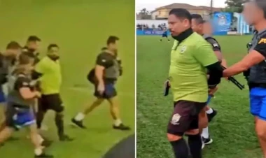 Hakim oyun zamanı həbs edildi