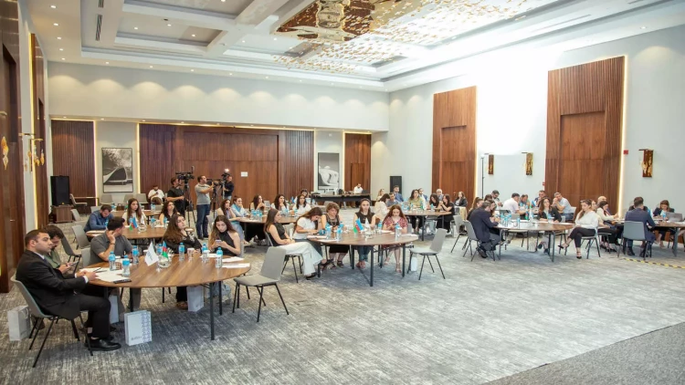 AZSTAND Azərbaycan milli mətbuatının 150 illiyinə həsr edilmiş seminar keçirib - FOTOlar