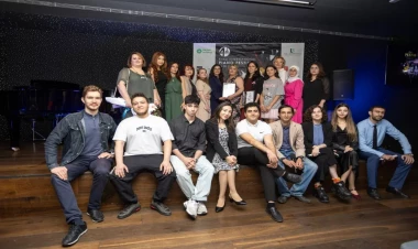 “Fortepiano üçün ədəbi etüd” ədəbi müsabiqəsinin qaliblərinin mükafatlandırma mərasimi keçirilib - FOTO