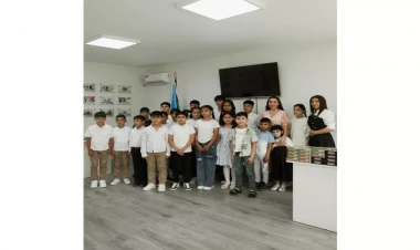 Leyla Əliyeva və Arzu Əliyeva Xızıda Uşaq-Gənclər İdman-Şahmat Məktəbinin açılışında iştirak ediblər - FOTO