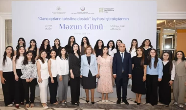 “Gənc qızların təhsilinə dəstək” layihəsi iştirakçılarının məzun günü təşkil olunub - FOTOlar