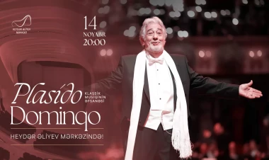 Heydər Əliyev Mərkəzində əfsanəvi tenor Plasido Dominqonun konserti keçiriləcək
