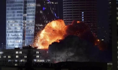 İran İsrailin Daxili İşlər Nazirliyini vurdu