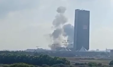 İran Mossadın binasını vurdu - VİDEO