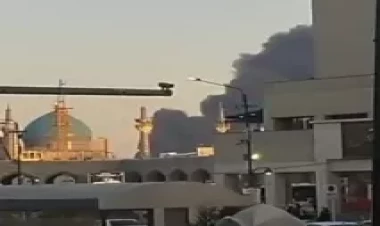 İsrail Məşhəd hava limana zərbələr endirib - VİDEO