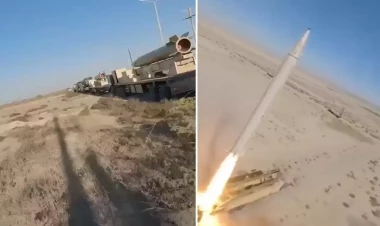 İrandan İsrailə gözdağı: yüksək dağıdıcı gücə malik raketlər nümayiş etdirildi - FOTOlar