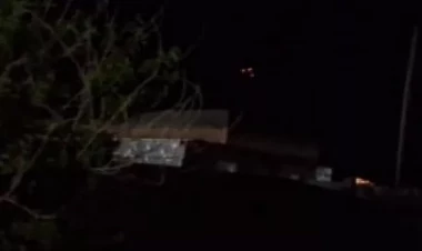 İran və İsrailin bir-birinə atdığı raketlər Naxçıvandan aydın müşahidə edilir - VİDEO