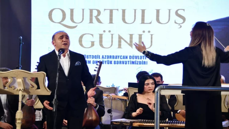 “2025 - Konstitusiya və Suverenlik ili” çərçivəsində 15 iyun Milli Qurtuluş Gününə həsr olunmuş konsert keçirildi - FOTO