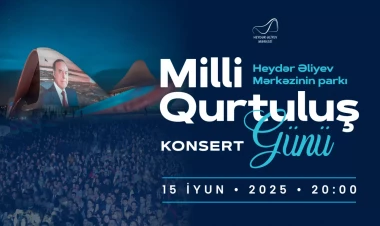 Heydər Əliyev Mərkəzinin parkında Milli Qurtuluş Gününə həsr olunan konsert keçiriləcək
