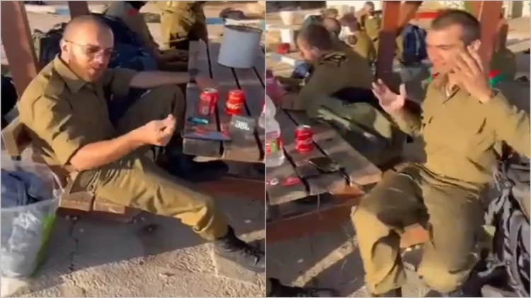 İsrail əsgərləri Azərbaycan meyxanası oxudular - VİDEO