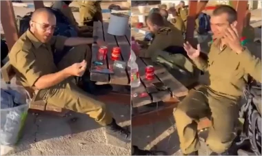 İsrail əsgərləri Azərbaycan meyxanası oxudular - VİDEO