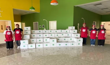 Leyla Əliyevanın təşəbbüsü ilə növbəti qurban payları ailələrə təqdim olunub - FOTO