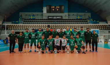 Voleybol millimiz Gürcüstana qalib gəldi