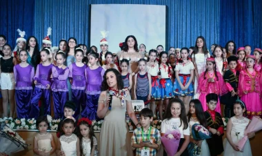 Dövlət Uşaq Filarmoniyası balaca dostlarını təbrik edib - FOTO