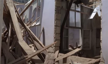 Şəhərin mərkəzində söküntü - Sakinlər verilən puldan narazıdır - VİDEO