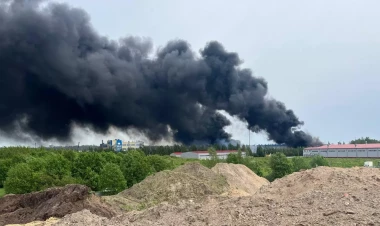 Rusiyada zavodda güclü partlayış - VİDEO