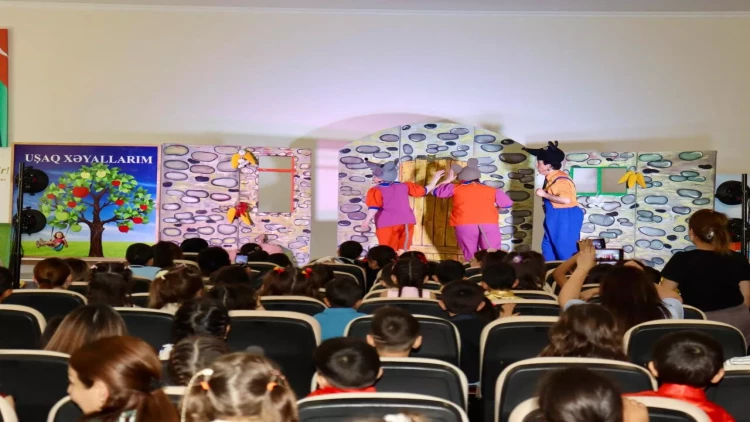 Samuxda “1 İyun-Uşaqların Beynəlxalq Müdafiəsi Günü” münasibətilə  tədbir keçirilib - FOTO