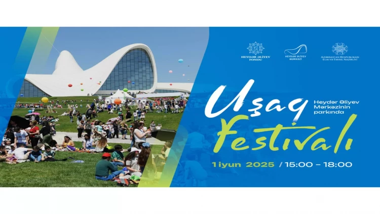Heydər Əliyev Mərkəzinin parkında Uşaq festivalı təşkil olunacaq
