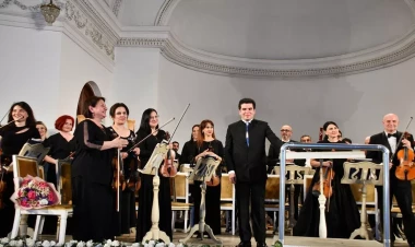 Üzeyir Hacıbəyli adına Azərbaycan Dövlət Simfonik Orkestrinin konserti keçirilib  - FOTO