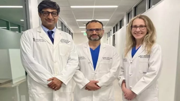 Tibb dünyasında ilk -   Bədənindəki şiş xəstənin gözündən çıxarıldı - FOTO