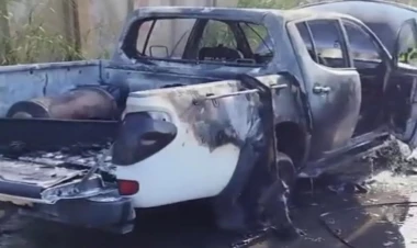 Avtomobildə partlayış - yaralılar var - FOTO