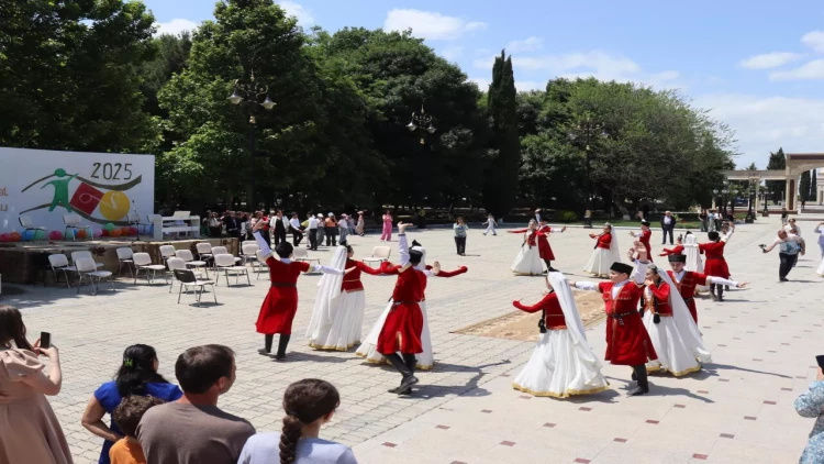 Samux rayonunda Uşaq İncəsənət Festivalı keçirilib - FOTO
