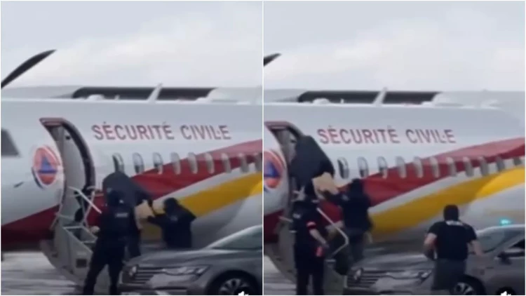 Fransadan Korsikada əməliyyat - Saxlanılanlar Parisə aparılır - VİDEO