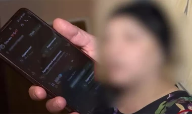 Elgün anasına hara getdiyini yazıbmış