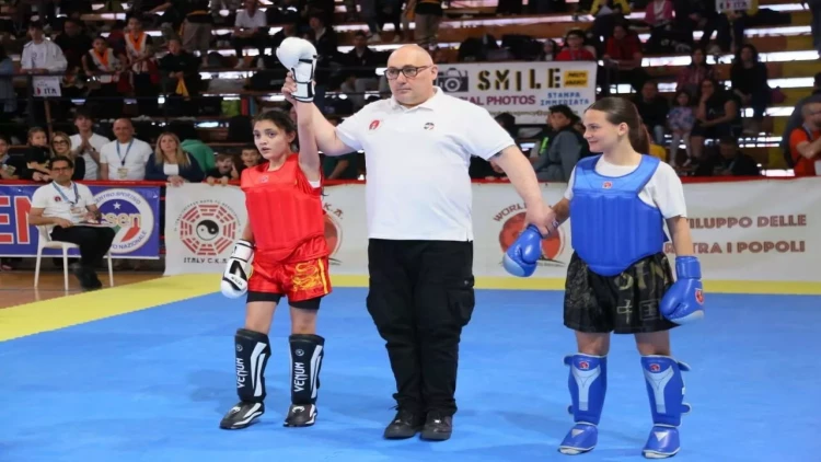 Əminə Əliyeva kunq-fu üzrə dünya çempionatının finalına yüksəldi - FOTO