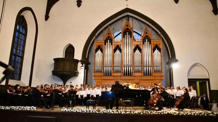Gənc istedadların konserti keçirilib - FOTO