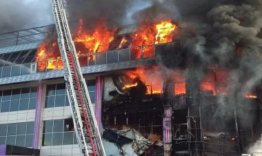 6 il əvvəl yanan “Diqlas”ın yerində nə tikiləcək? - VİDEO