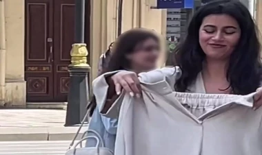 Bakıda qızı küçədə 