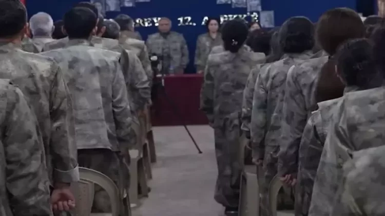 PKK-nın özünü buraxdığı an - FOTO