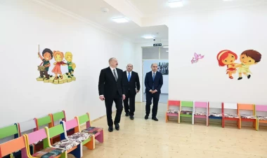 Ağdamın Kəngərli kəndində körpələr evi-uşaq bağçasının açılışı olub - VİDEO - FOTO