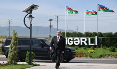 Prezident Ağdam rayonunun Kəngərli kəndinin birinci mərhələsinin açılışında iştirak edib - VİDEO - FOTO